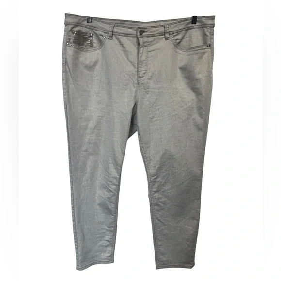 Joseph Ribkoff Gray Pants - Picture 2 of 11